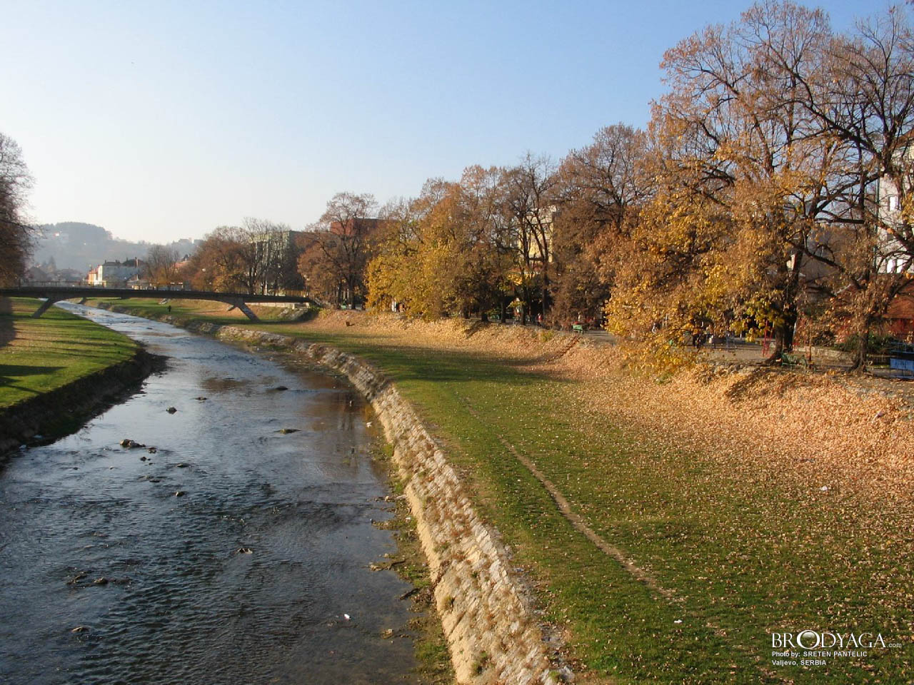 The Kolubara  flows through the city